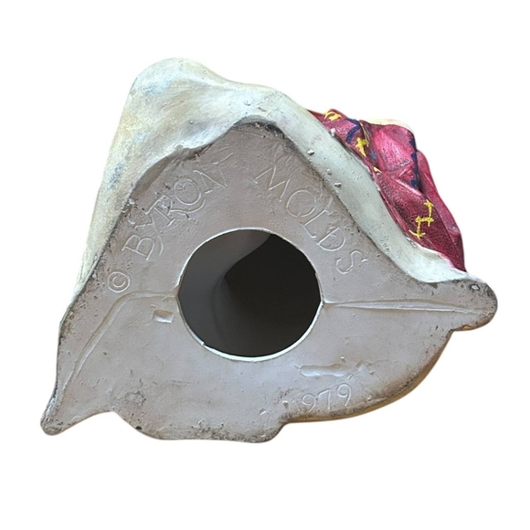 Vintage Byron Molds 1970s ceramic Native American Mother and Baby - Picture 5 of 6